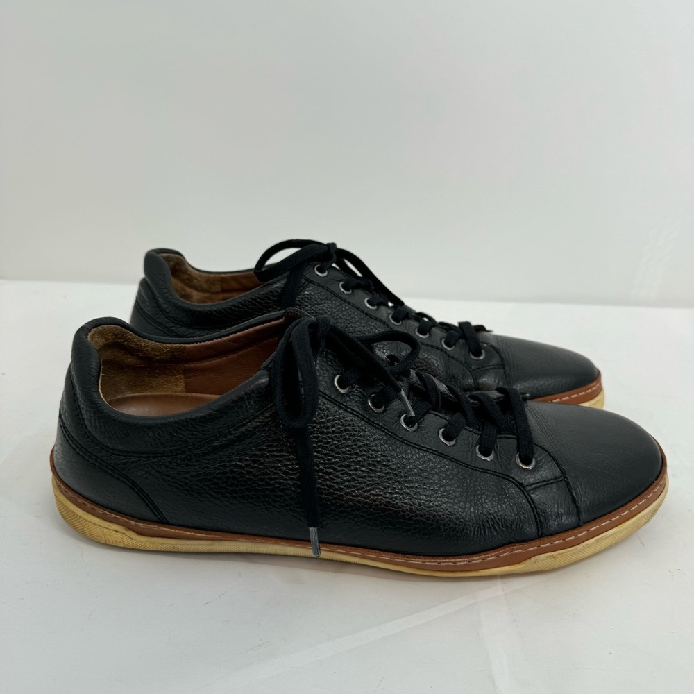 Allen Edmonds PORTER DERBY Men's Sz 13 D Black Leather Casual Sneakers Shoes - Picture 2 of 9